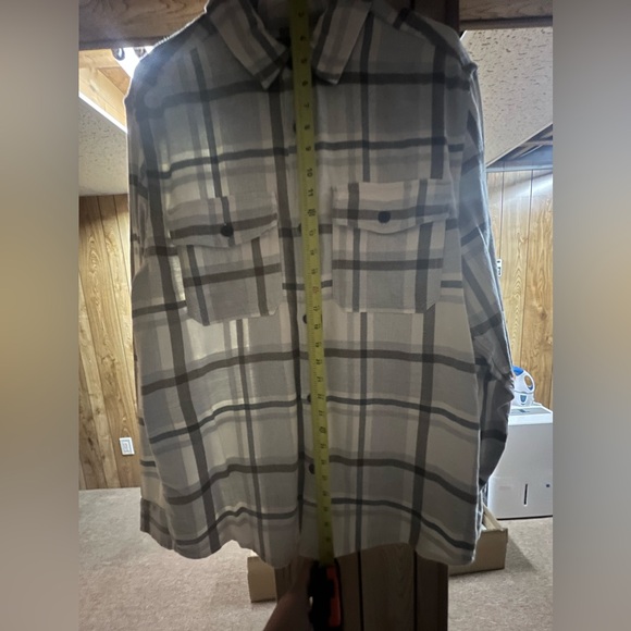 H&M Heavyweight Flannel Overshirt - Picture 5 of 5